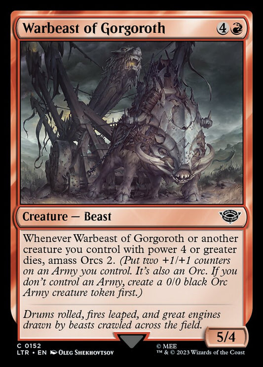 Warbeast of Gorgoroth Foil
