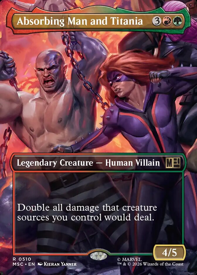 Absorbing Man and Titania Scene