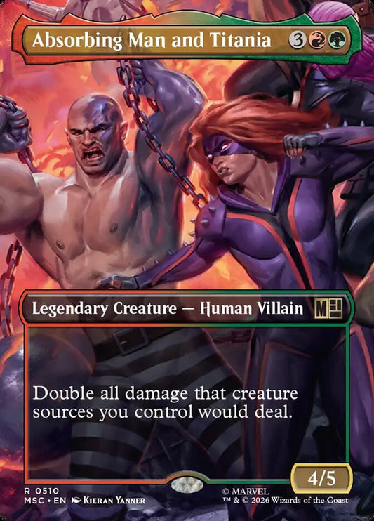 Absorbing Man and Titania Scene