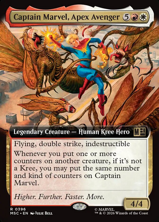 Captain Marvel, Apex Avenger Extended Art