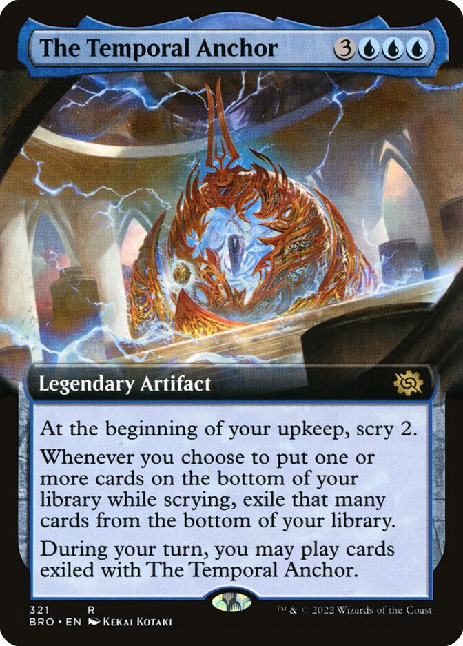 The Temporal Anchor Extended Art