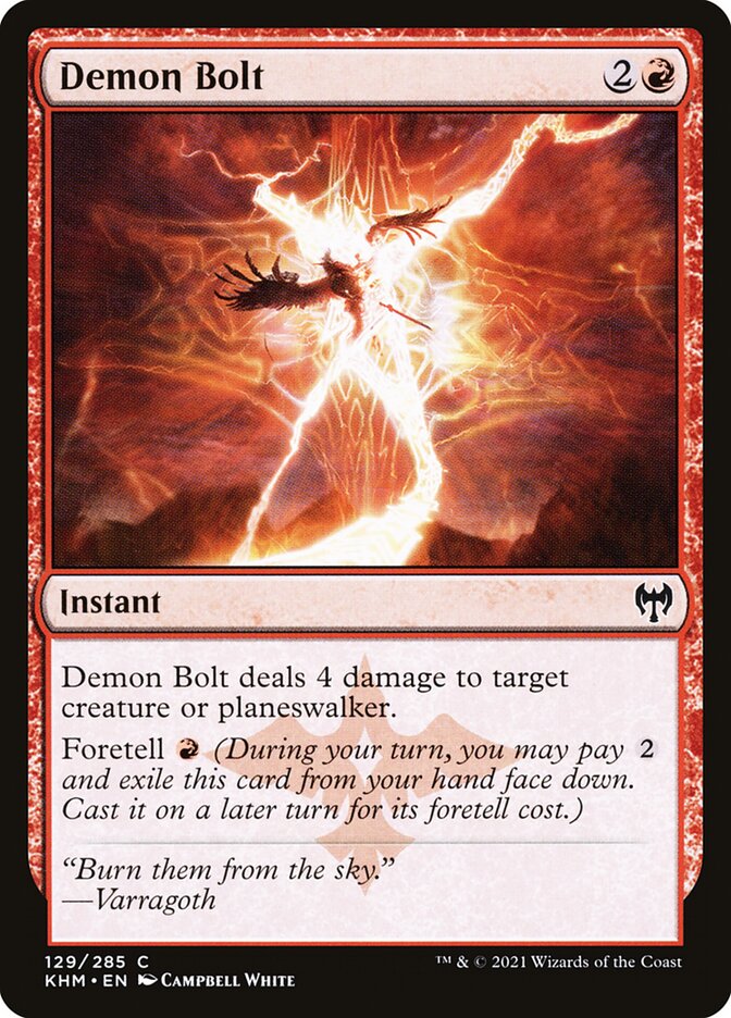 Demon Bolt Foil