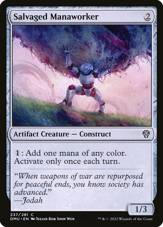 Salvaged Manaworker Foil