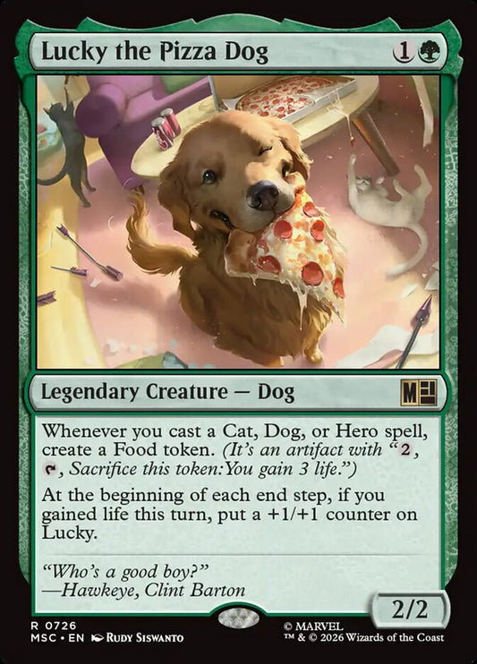 Lucky the Pizza Dog Foil