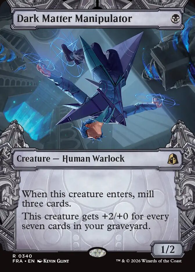 Dark Matter Manipulator Sculptor's Stronghold Foil