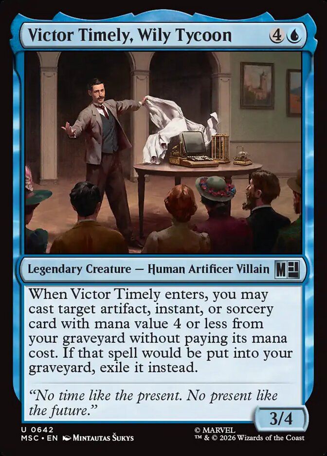 Victor Timely, Wily Tycoon Foil
