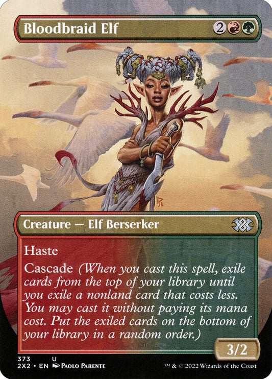 Bloodbraid Elf Borderless Foil