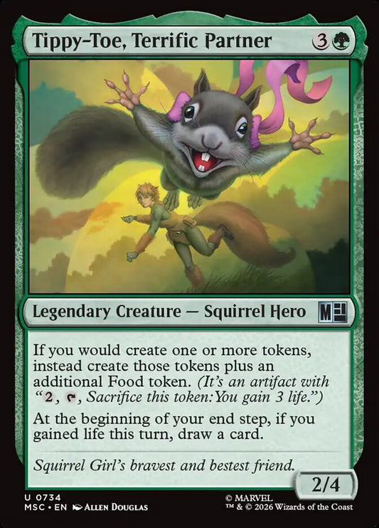 Tippy-Toe, Terrific Partner Foil