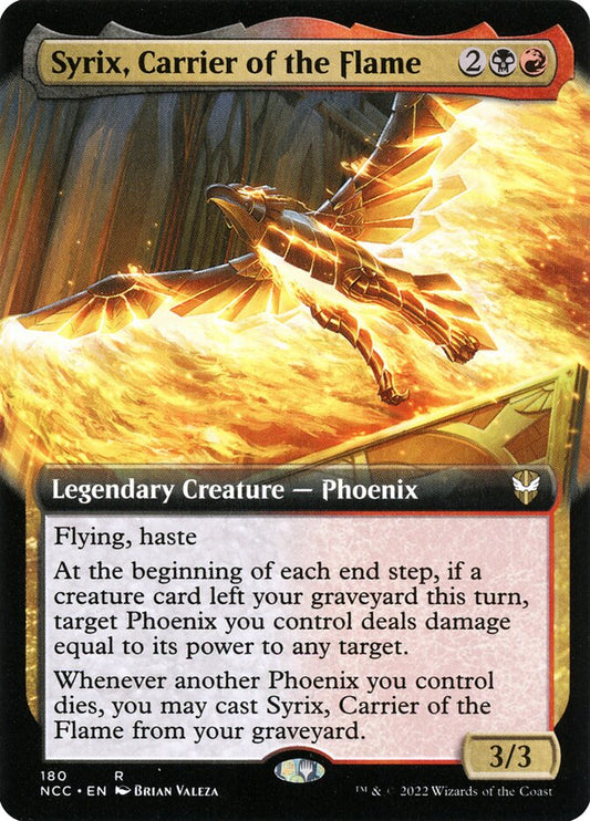 Syrix, Carrier of the Flame Extended Art
