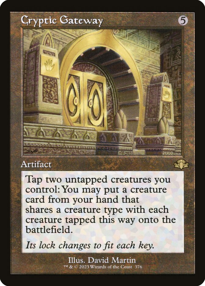 Cryptic Gateway Old Frame Foil