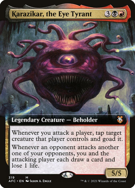 Karazikar, the Eye Tyrant Extended Art