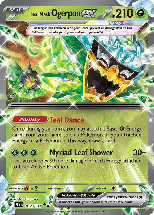 Teal Mask Ogerpon ex foil