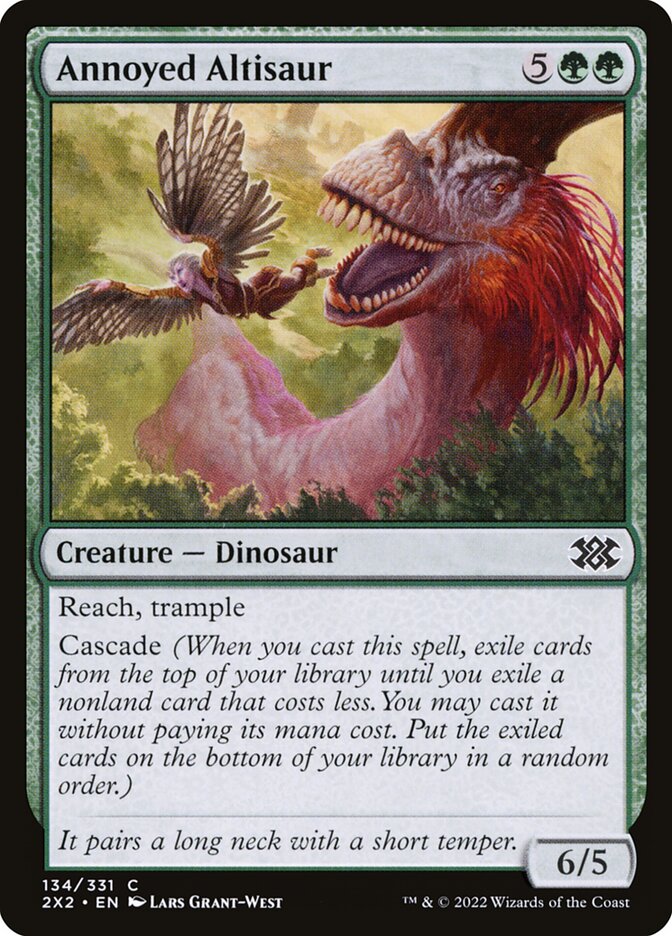 Annoyed Altisaur Foil