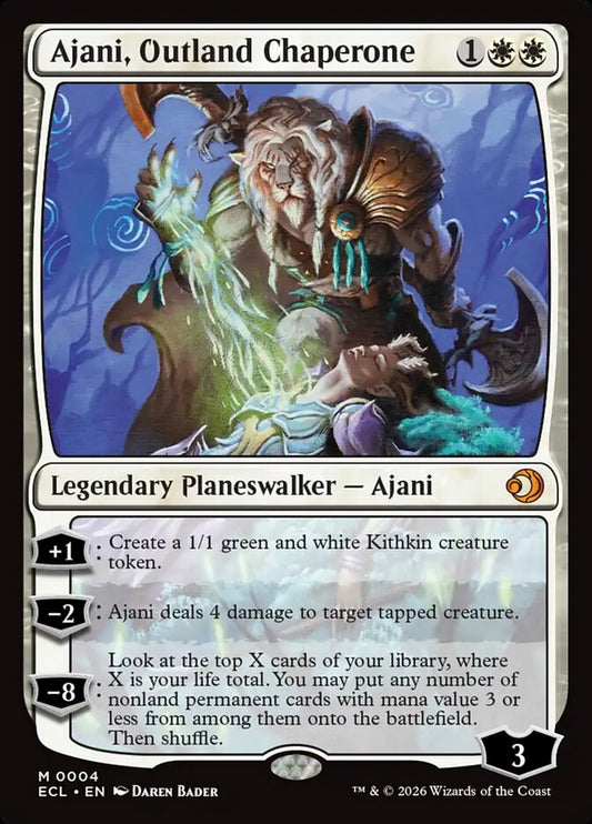 Ajani, Outland Chaperone Foil