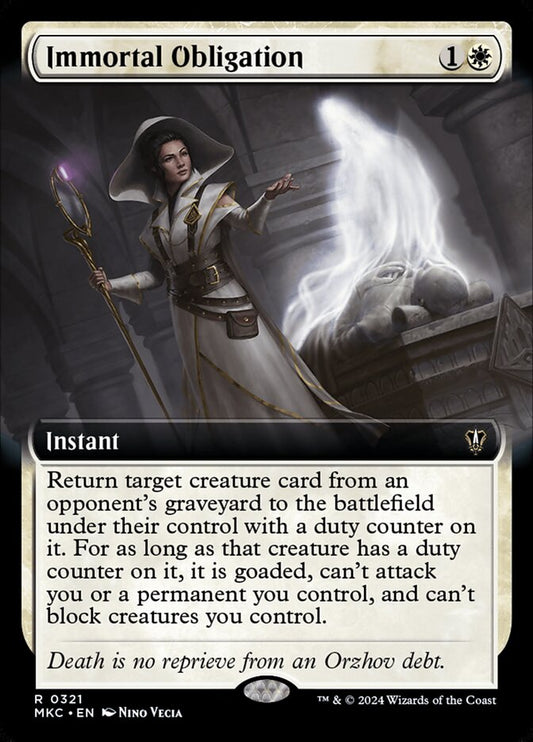 Immortal Obligation Extended Art