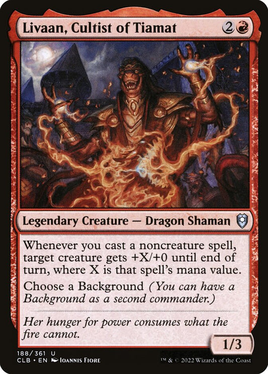 Livaan, Cultist of Tiamat Foil