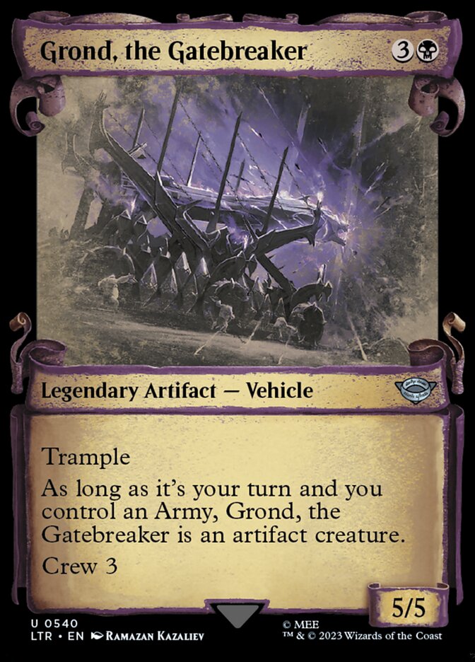Grond, the Gatebreaker Showcase