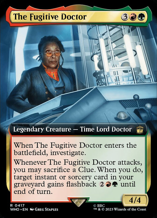 The Fugitive Doctor Extended Art