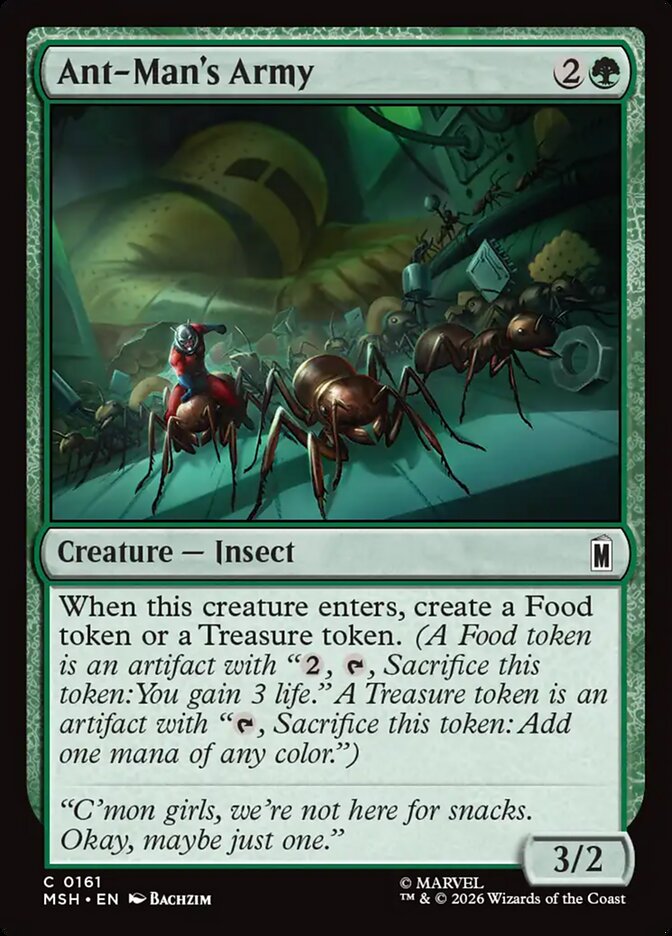 Ant-Man's Army Foil