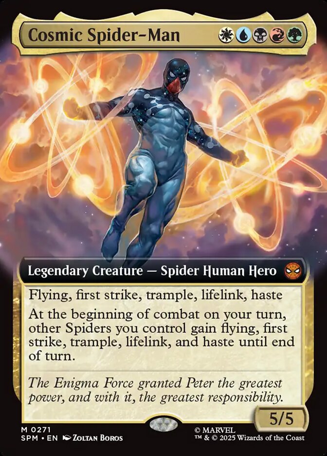 Cosmic Spider-Man Extended Art