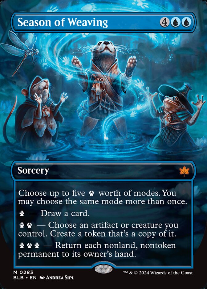 Season of Weaving Borderless