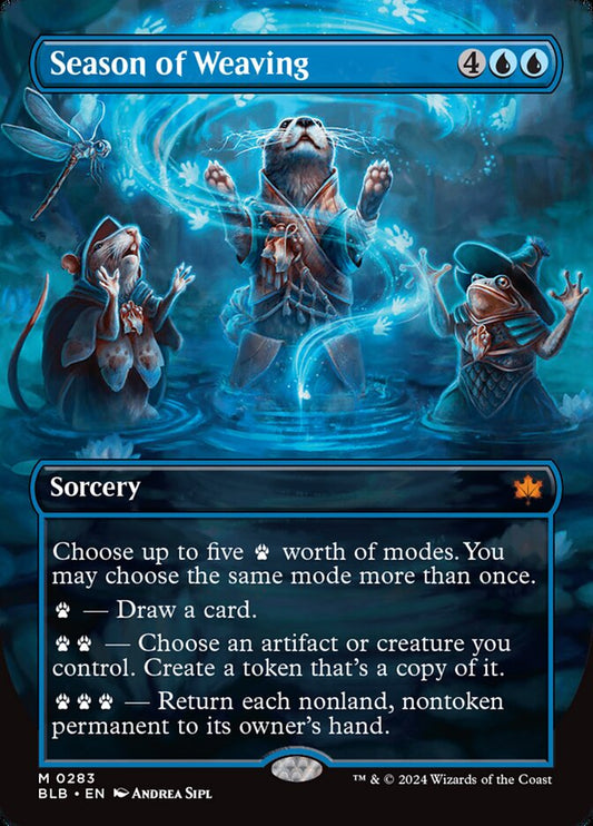 Season of Weaving Borderless