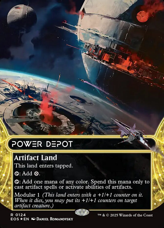 Power Depot Borderless Stellar Sights Galaxy Foil