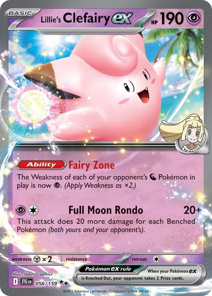 Lillie´s Clefairy ex foil