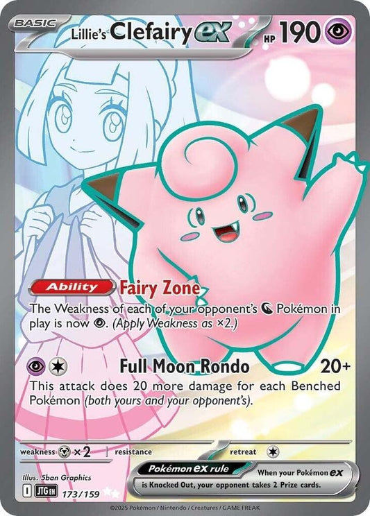 Lillie´s Clefairy ex Full Art foil