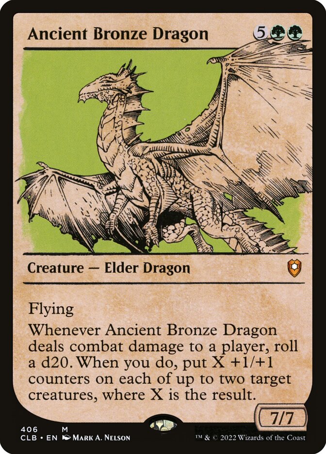 Ancient Bronze Dragon Showcase