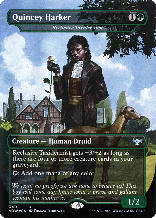 Reclusive Taxidermist Borderless Foil
