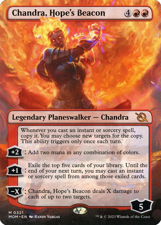 Chandra, Hope's Beacon Borderless Foil
