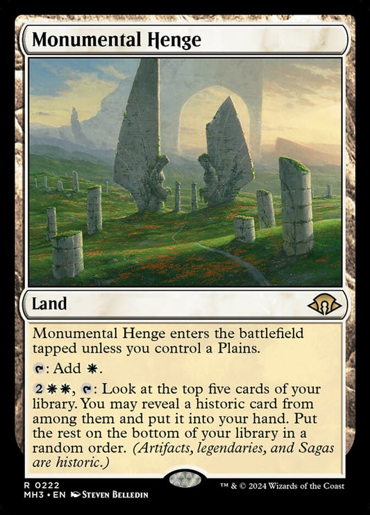 Monumental Henge Foil