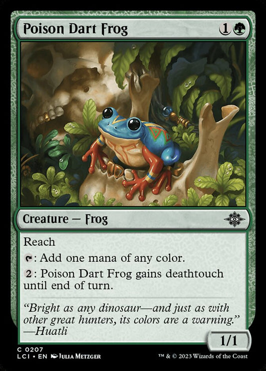 Poison Dart Frog Foil