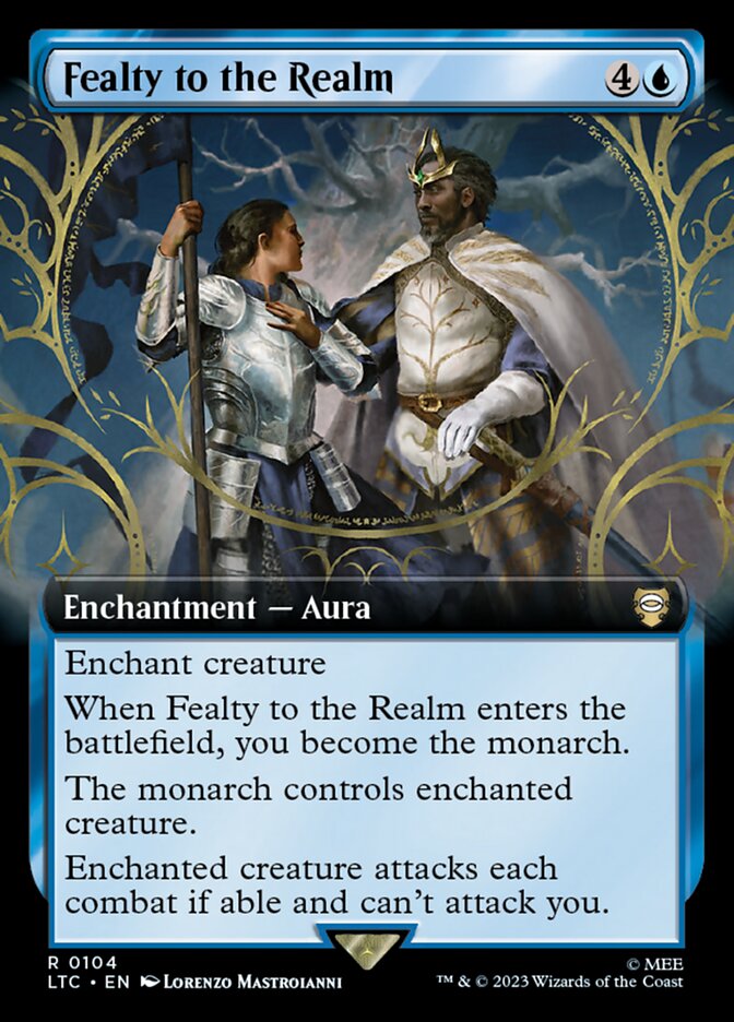 Fealty to the Realm Extended Art