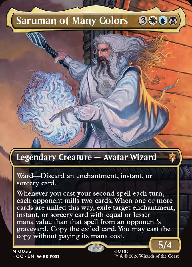 Saruman of Many Colors Classic Artist