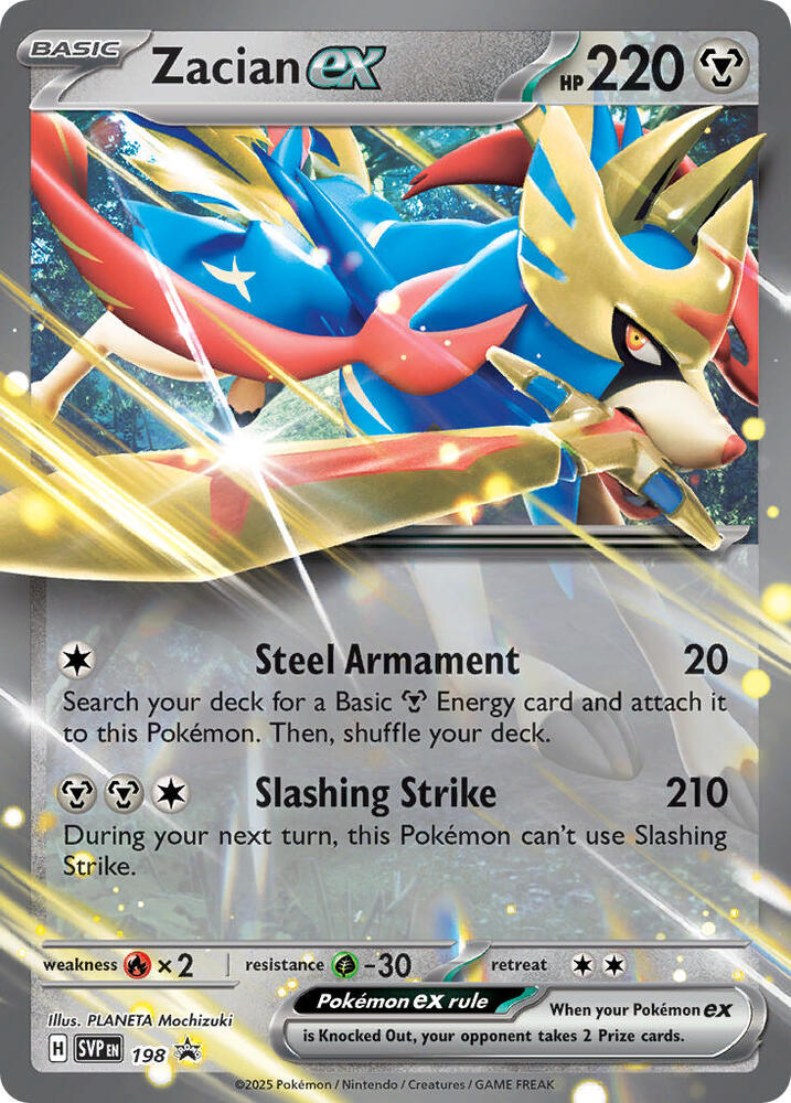 Zacian ex foil