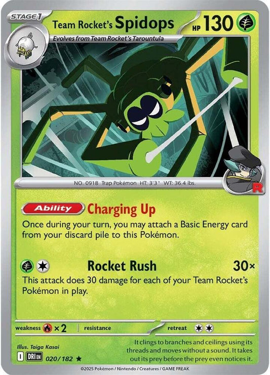 Team Rocket's Spidops Holo Foil