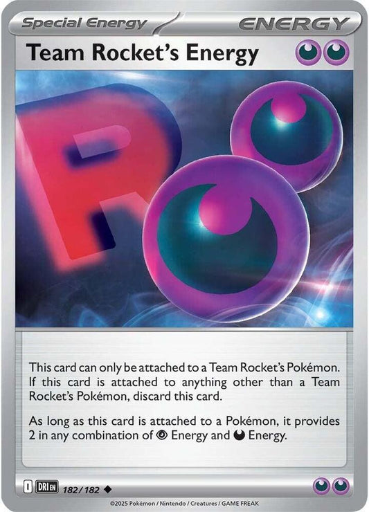 Team Rocket's Energy Reverse Holo