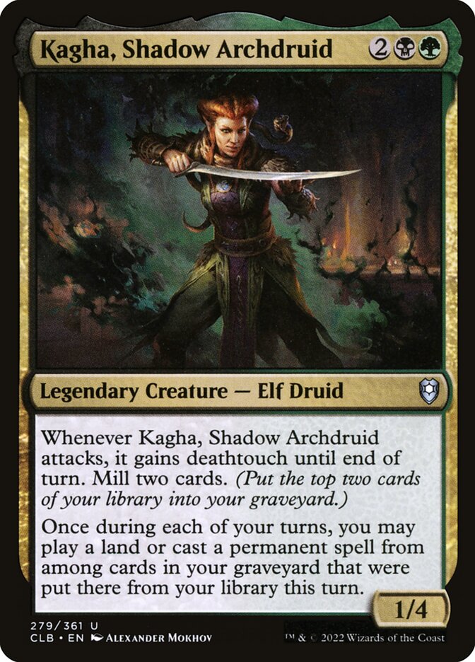 Kagha, Shadow Archdruid Foil