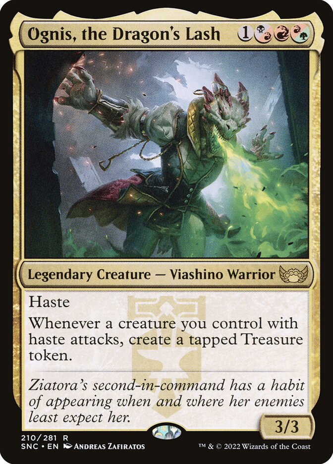 Ognis, the Dragon's Lash Foil