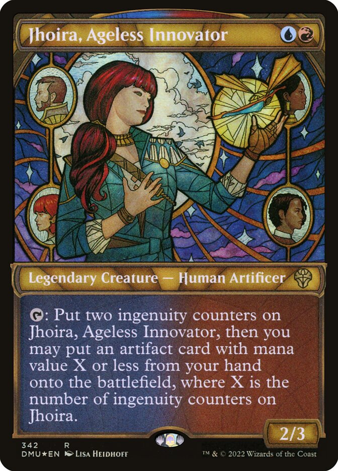 Jhoira, Ageless Innovator Textured Foil