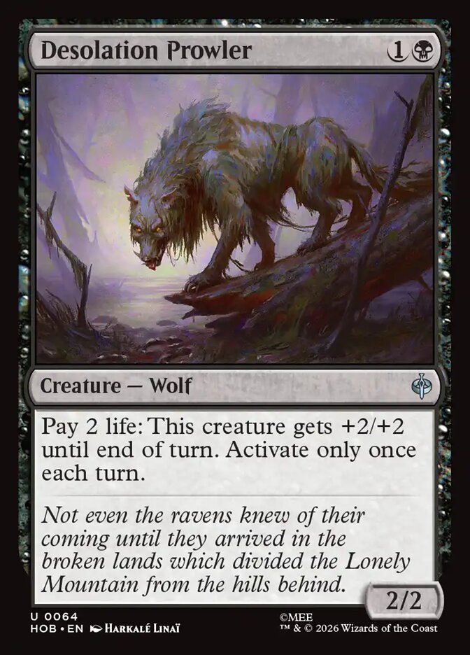 Desolation Prowler Foil