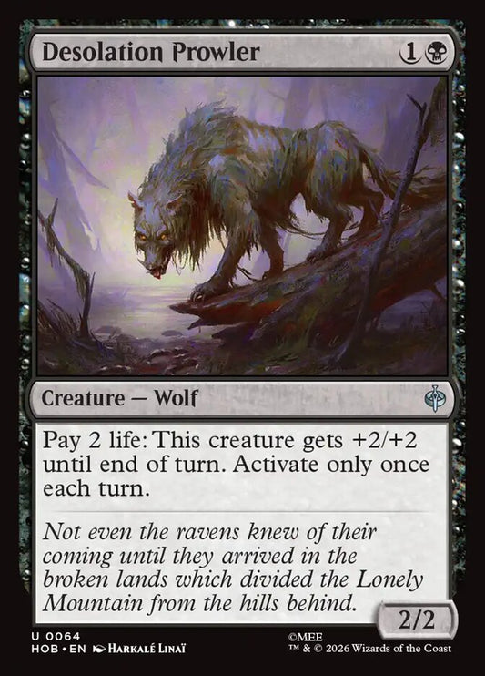 Desolation Prowler Foil
