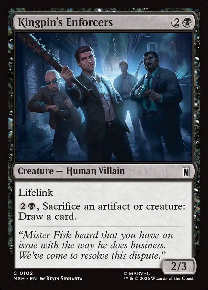 Kingpin's Enforcers Foil