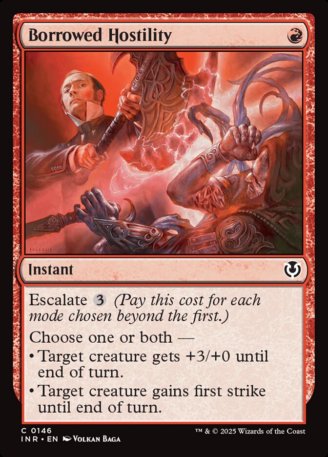 Borrowed Hostility Foil