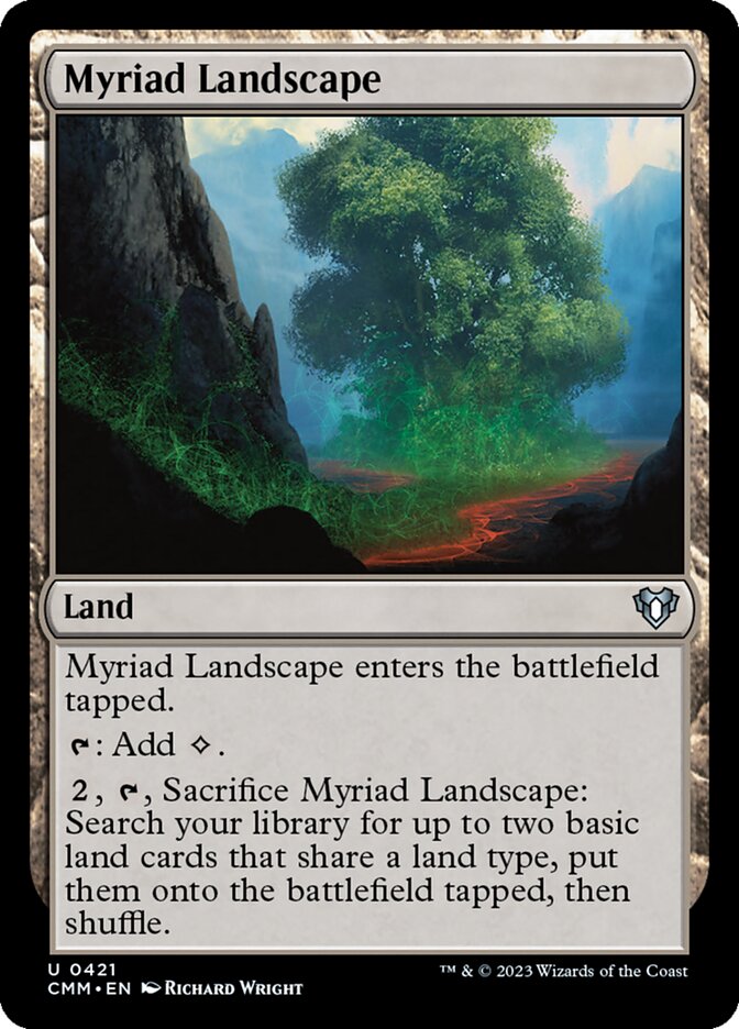 Myriad Landscape Foil