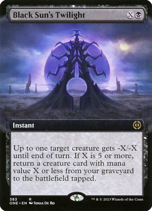 Black Sun's Twilight Extended Art