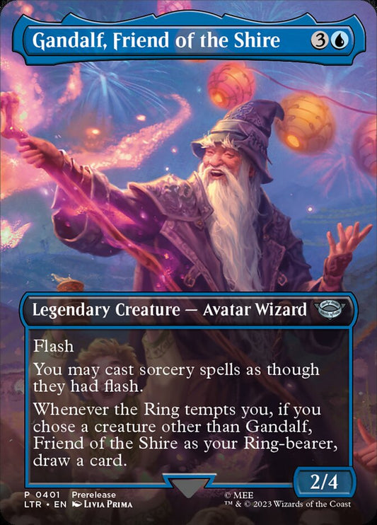 Gandalf, Friend of the Shire Borderless