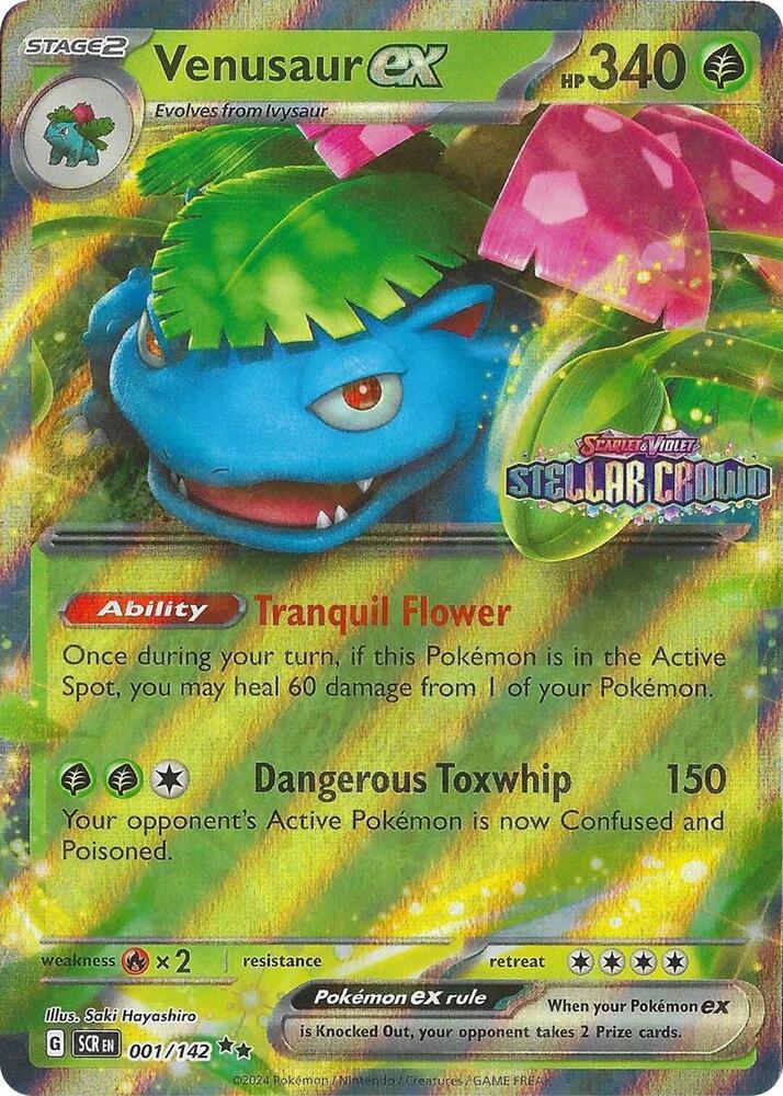 Venusaur ex Stamp
